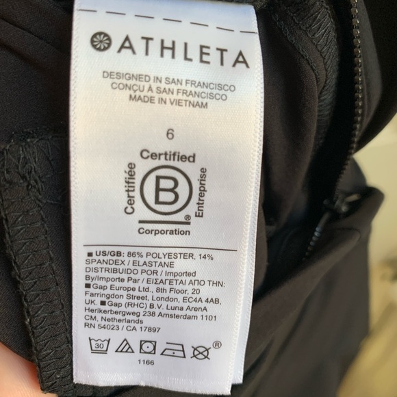 Athleta Brooklyn Heights Wide Leg Jumpsuit Black Size 6 - Picture 6 of 8